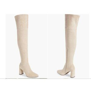 Jeffrey Campbell Parisah Over the Knee Boot In Ice Suede Size 6